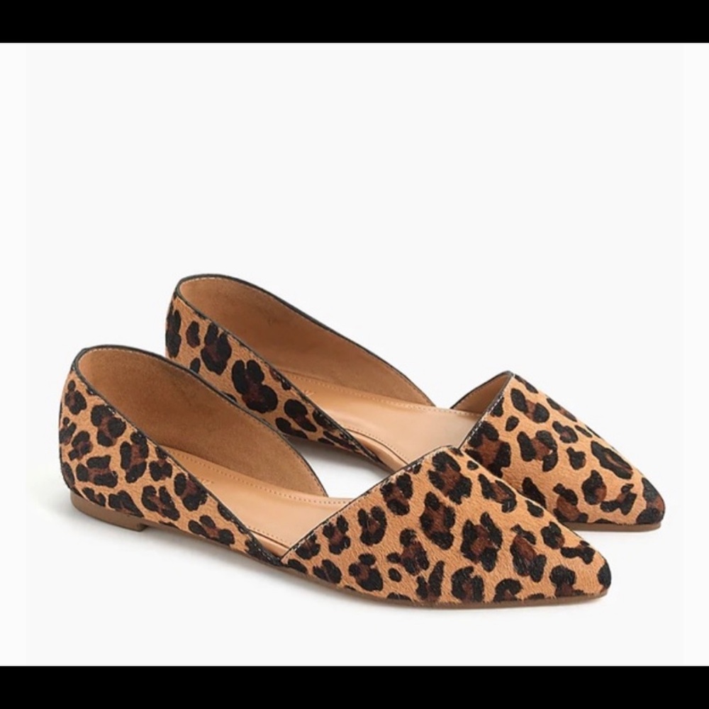 J Crew Factory Leopard Loafers